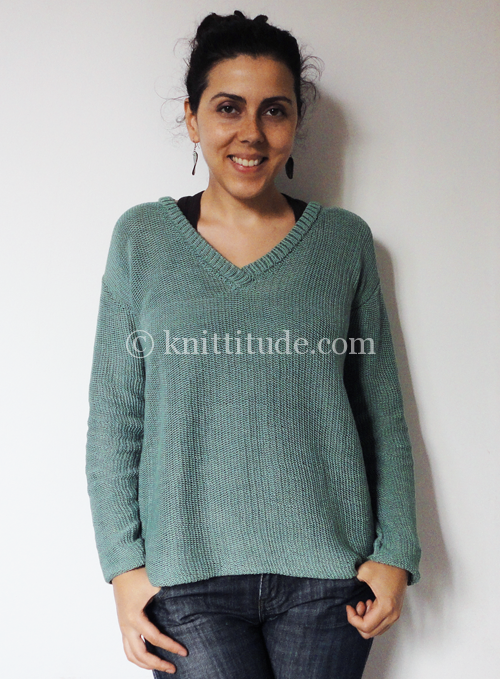 Casual Green Sweater